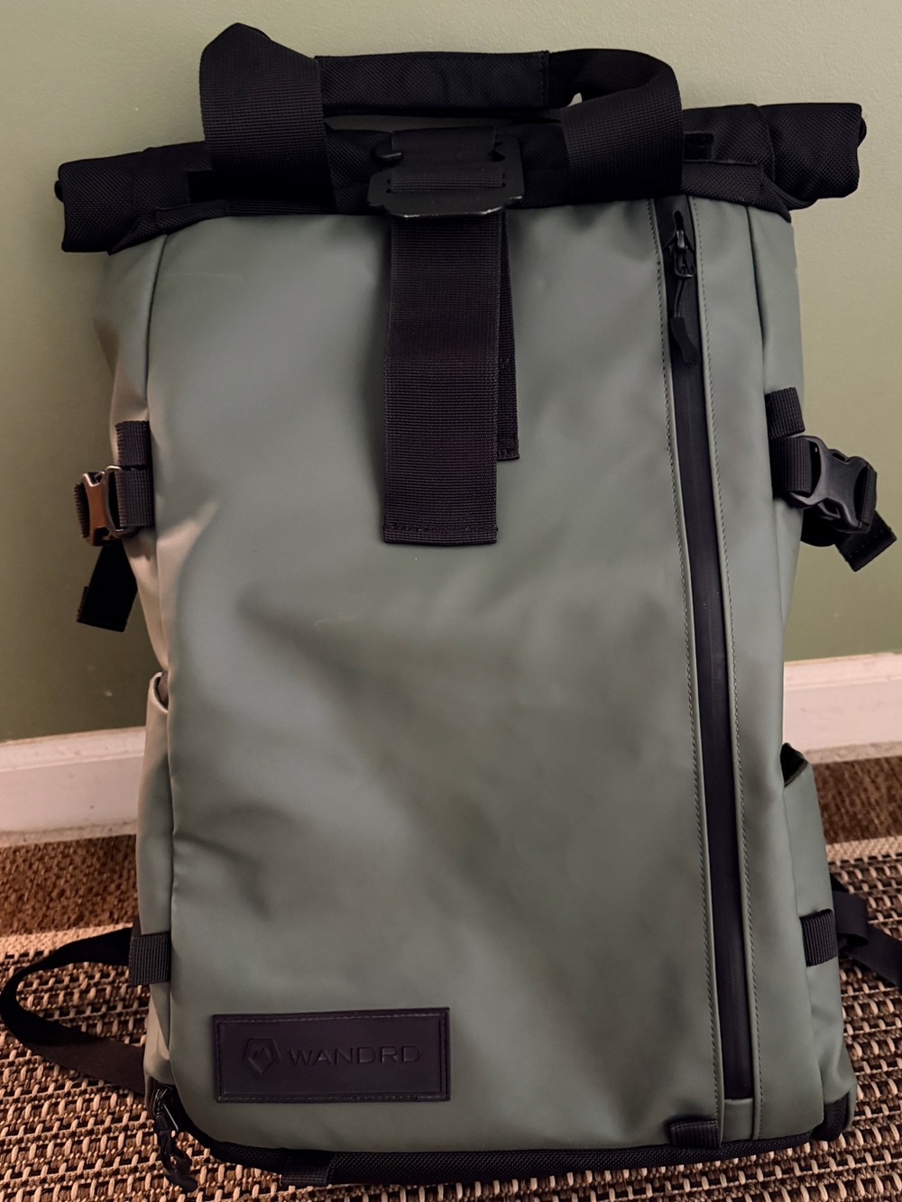 WANDRD Roll-Top 21L Prvke Backpack in Olive Green